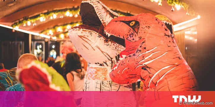 Dinosaurs came back from the dead at our bowling event