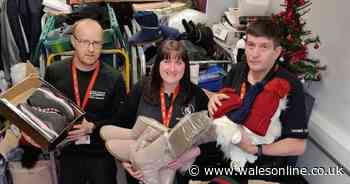 Fake 'designer' goods seized by Trading Standards have been given to the homeless and needy this Christmas