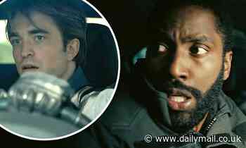 John David Washington and Robert Pattinson see time twist in the first trailer for Tenet
