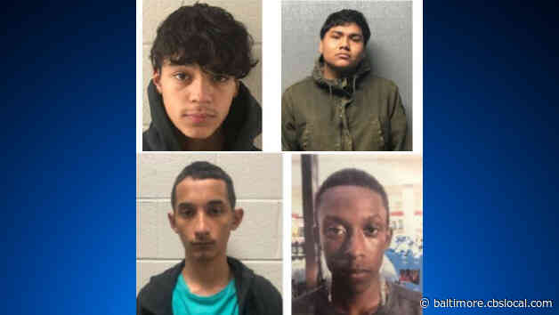 Police: 3 Teens, Adult Charged In Fatal Stabbing Of Erick Ruiz Reyes In Oxon Hill