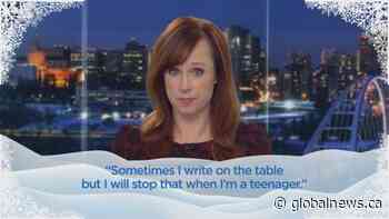 Global News reads your kids’ letters to Santa