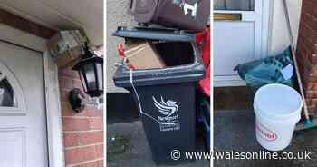 The bizarre, weird and downright ridiculous places where parcels have been left in the run up to Christmas