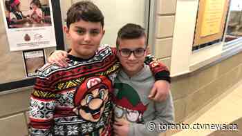 Boy, 10, helps save friend after falling into icy Lake Ontario