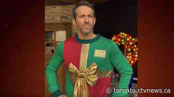 Ryan Reynolds uses last year’s ugly Christmas sweater prank to raise money for SickKids