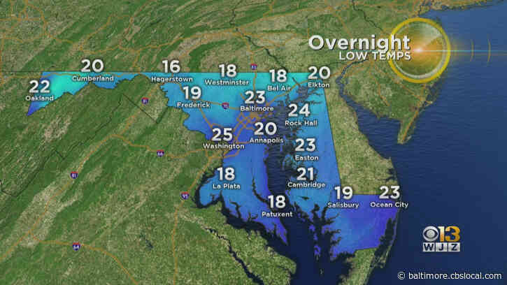 Bone-Chilling Cold Overnight Before Gradual Warmup