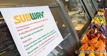 Edmonton-area Subway restaurant offering free food on Christmas: ‘You are not alone’