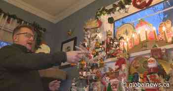 Regina Christmas collector with 3 trees, 1000s of decorations inspired by childhood memories