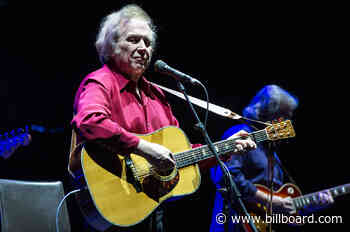 Don McLean Performs at 'Jeopardy!' Host Alex Trebek's Christmas Party
