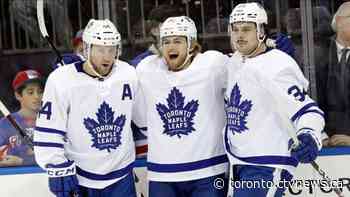 Toronto Maple Leafs beat New York Rangers 6-3