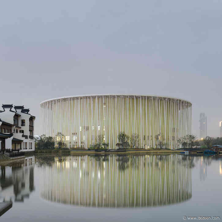 Steven Chilton Architects completes "bamboo forest" theatre in Wuxi
