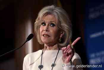 Actrice Jane Fonda (82) opnieuw opgepakt tijdens klimaatprotest