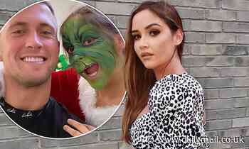 Jacqueline Jossa transforms into the Grinch at her drama school