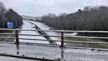 ‘Tornado’ damages homes as severe weather disrupts Christmas getaway