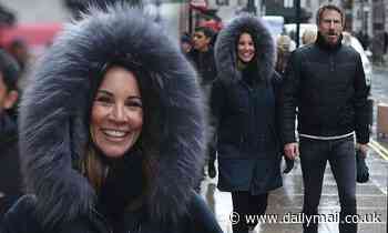 Andrea McLean and Nick Feeney appear loved up despite going to couple's counselling