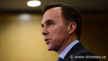 'Irresponsible' for Conservatives to raise recession concerns: Morneau