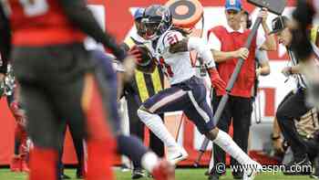 Bradley Roby's pick-six gives Texans quick lead