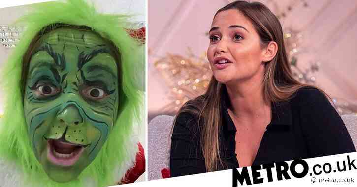 I’m A Celebrity’s Jacqueline Jossa ‘keeps the kids entertained’ at Christmas with iconic Grinch transformation