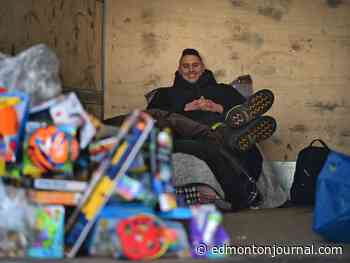 Can Man Dan embarks on fourth and final campout for Edmonton charities