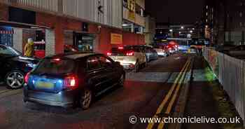 Traffic mayhem as drivers wait an hour to get out of Newcastle car park