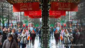 Shoppers pack into stores for final weekend before Christmas