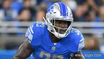 Lions activate RB Johnson from injured reserve