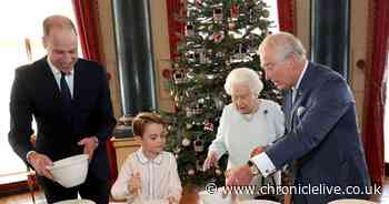 Four generations of royal family prepare festive treats at Buckingham Palace