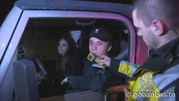 Lethbridge police patrol streets for impaired drivers during holiday season