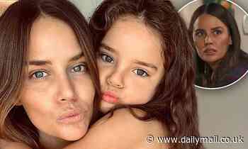Jodi Anasta admits it's 'difficult' being away from daughter Aleeia while filming Neighbours