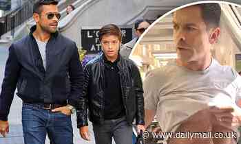 Mark Consuelos loses his cool and goes onto the mat at his son Joaquin's high school wrestling match