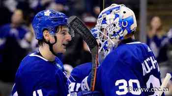 Leafs finally get a win from their backup goalie in victory over Red Wings