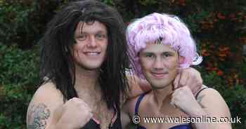 Cage fighters dressed in drag knocked out thugs who picked on them