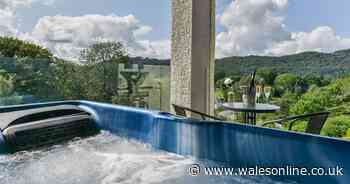 This peaceful countryside spa has a traditional pub and a poolside bar inside it