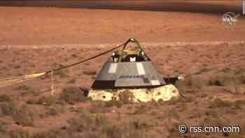 Boeing's Starliner spacecraft makes safe landing after botched test flight