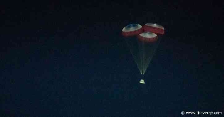 Boeing’s new Starliner spacecraft lands in the desert after shaky first flight to space