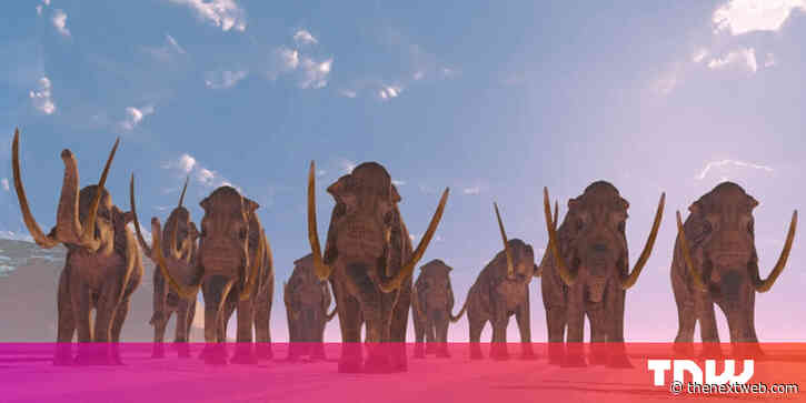 Radar reveals very first footprints of Ice Age mammoths and prehistoric humans