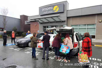 Prospera Credit Union collects gifts for 70 youths in Abbotsford