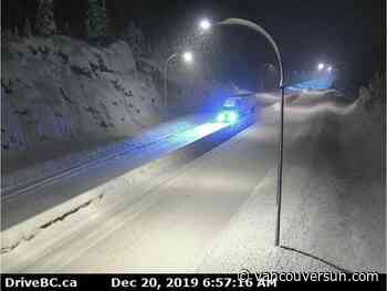 Winter driving hazards continue in B.C. due to heavy snowfall