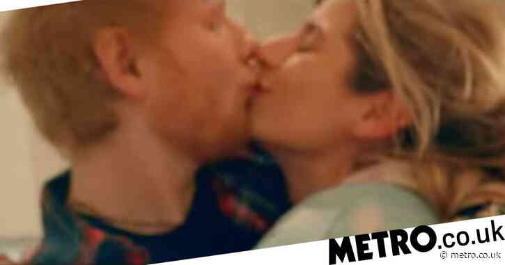 Ed Sheeran and wife Cherry share sweet kiss in loved-up music video and confirm wedding date