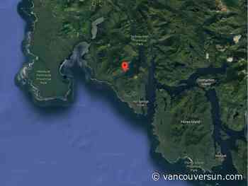 Plane crashes on Vancouver Island