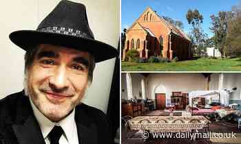 Australian singer Jack Jones buys a converted 1904-built Methodist church in Victoria for $270,000