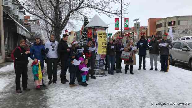 'We wish you a steady climate': Christmas carols remixed by climate activists