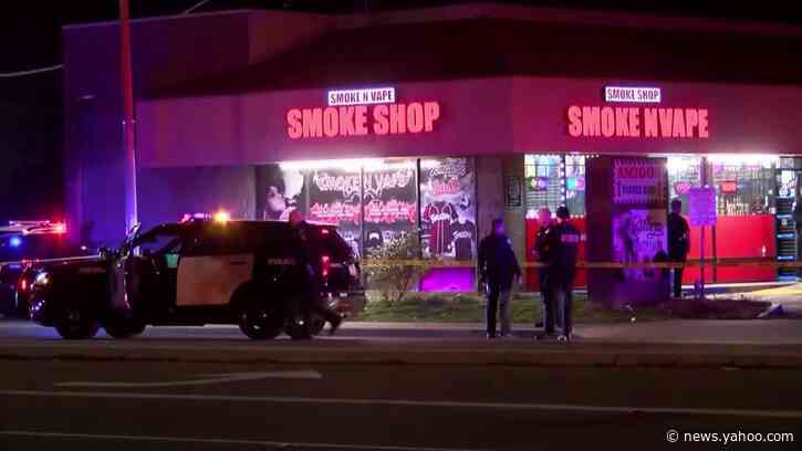 Two robbery suspects fatally shot by vape shop owner -Police