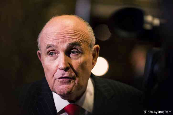 Trump, Giuliani Spoke Briefly at Mar-a-Lago Party on Saturday