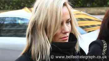 Caroline Flack pleads not guilty to assault