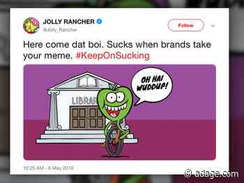 A timeline of brands' 10-year love affair with memes