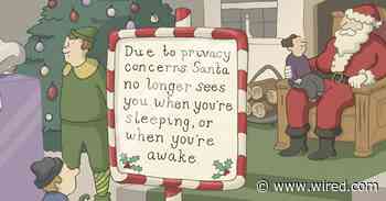 Today's Cartoon: Privacy Claus