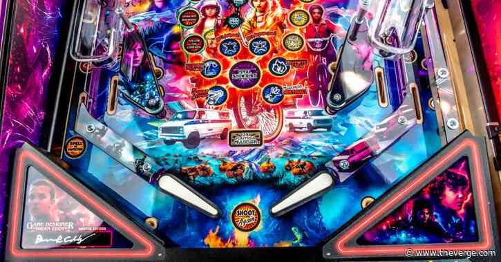 Stranger Things is now a pinball machine that lets you fight the Demogorgon