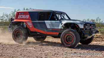 What went wrong with the Ford Bronco R prototype at the Baja 1000