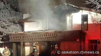 Overnight fire rips through vacant Saskatoon home home