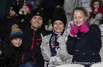 Bolton Wanderers fans at the home win over Southend United